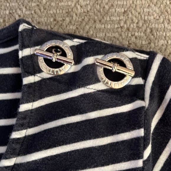 Nautica Shirt with Shoulder Bar Toggles - Picture 3 of 7